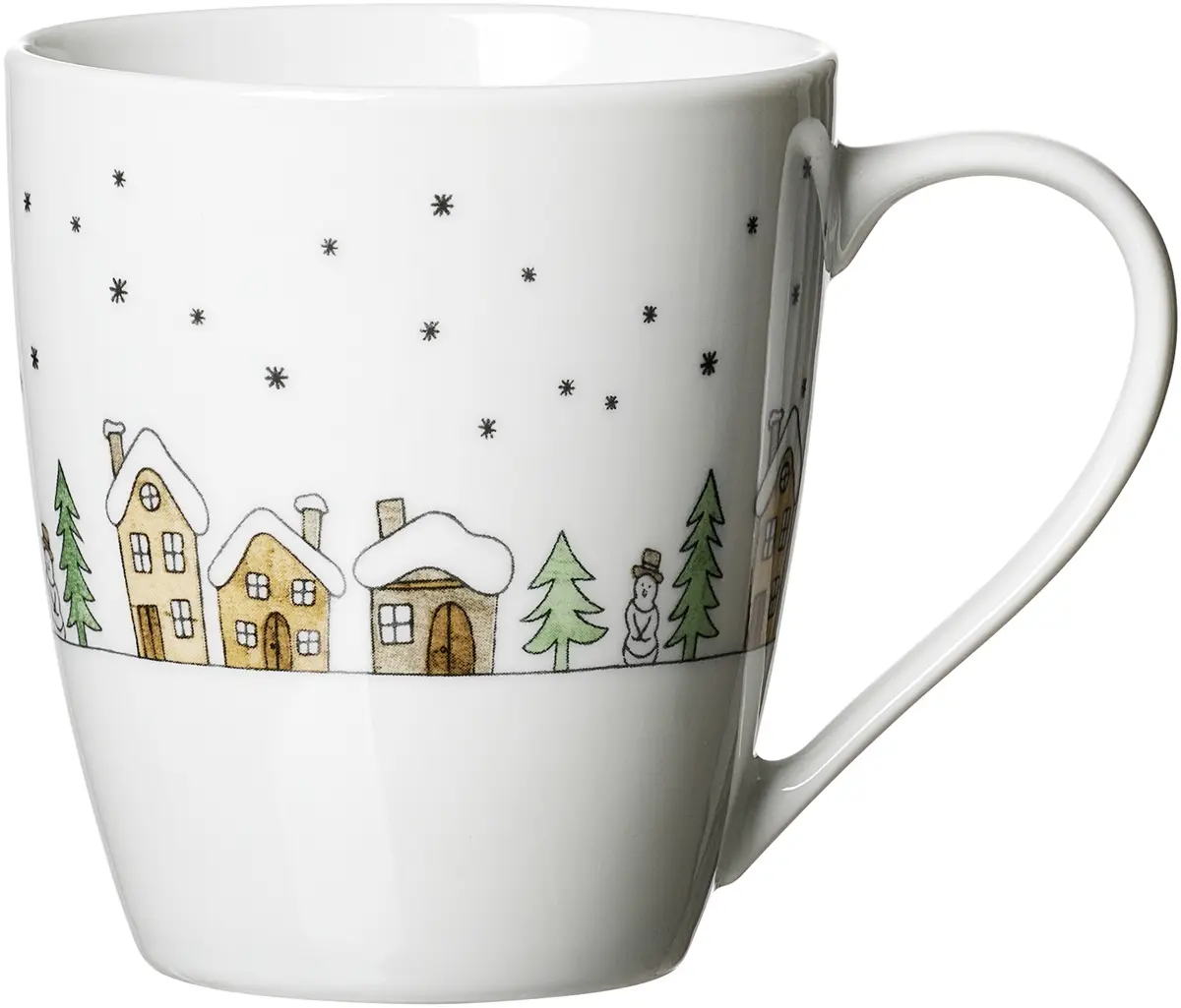 Henkelbecher - ca. 360 ml, Weiß