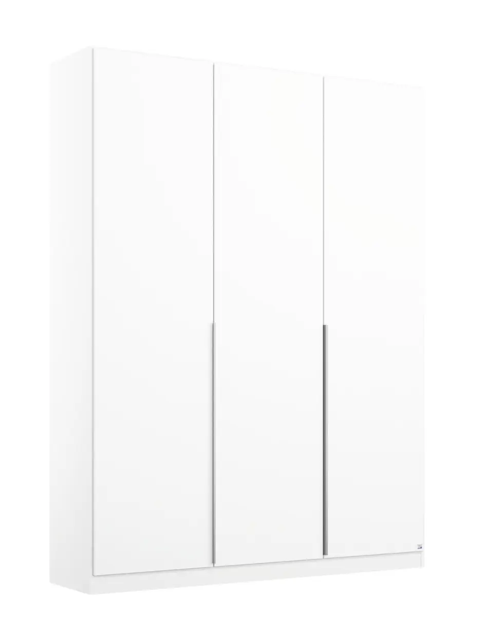 Drehtürenschrank- B ca. 136 cm, Weiß