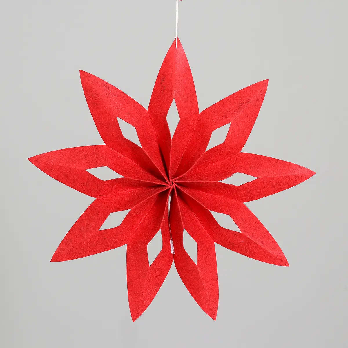 Stern-Hänger - D ca. 40 cm, rot