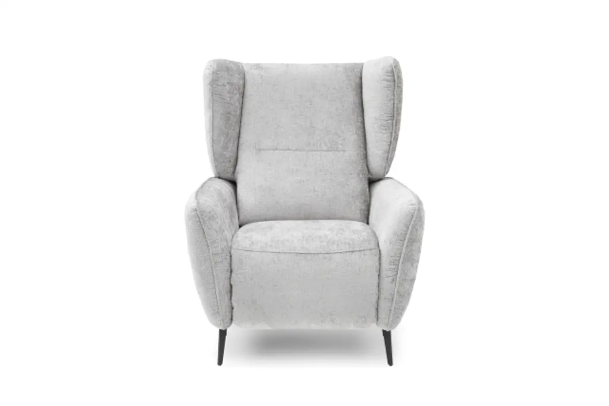 TV-Sessel - Relaxfunktion, Stoff, Silberfarben