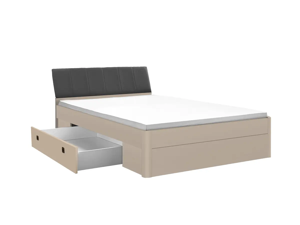 Bettgestell- Liegefläche ca. 180x200 cm, Kashmir