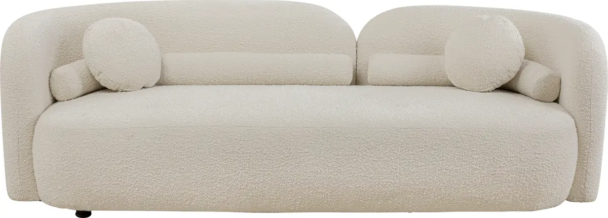 Sofa- 3 Sitzer, Stoff, Beige