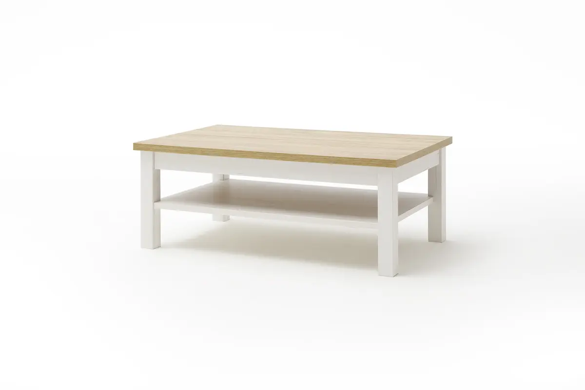 Couchtisch - LBH ca. 114x70x46 cm, Pinie Nachbildung