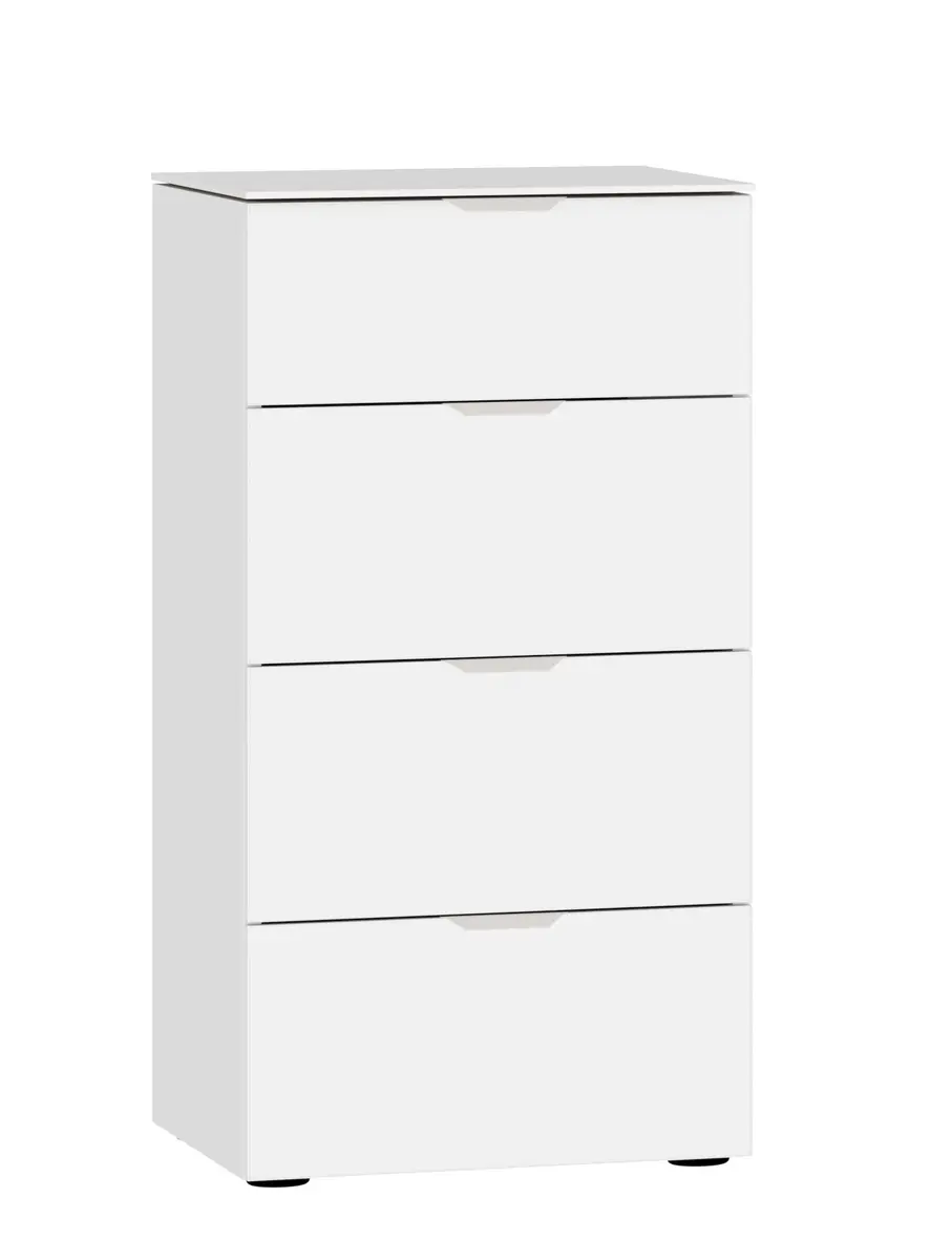 Kommode JOIN IT- Glas, Weiß, Matt, Weiß