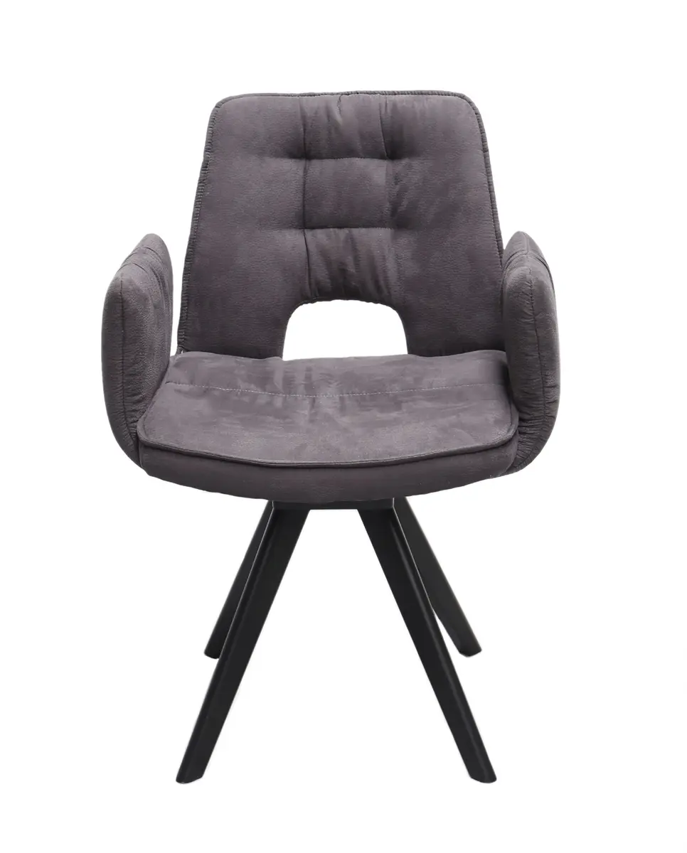 Sessel - drehbar,  Stoff, Dunkelgrau