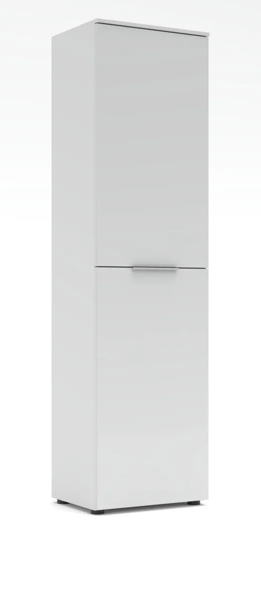 Garderobenschrank - B ca. 53 cm, Weiß
