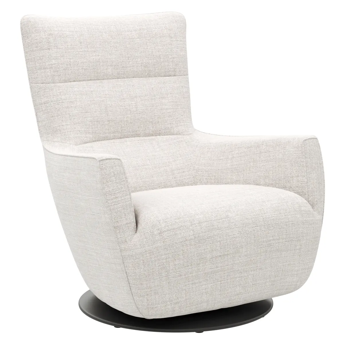 Sessel Lilaia - inkl. Dreh- und Wippfunktion, Stoff, Kaschmir