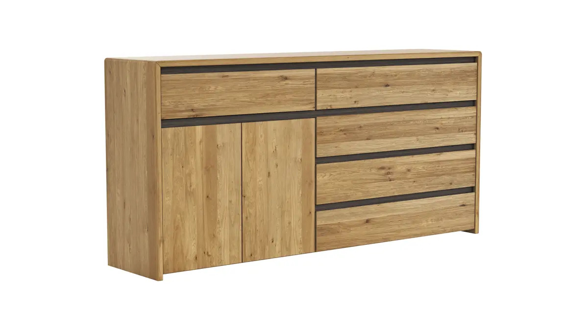 Kommode Baltimore - Wildeiche massiv