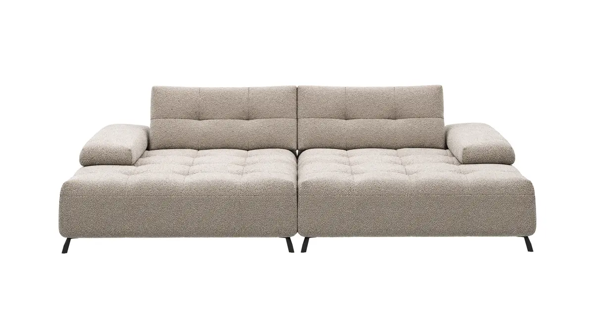 Megasofa Comodo - Stoff, Rosé