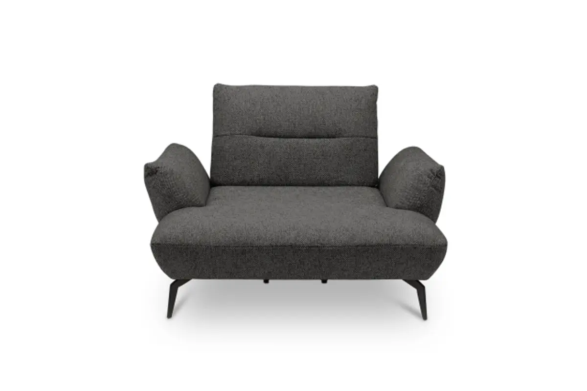 Sessel PAYTON - Loveseat, Stoff, Taupe