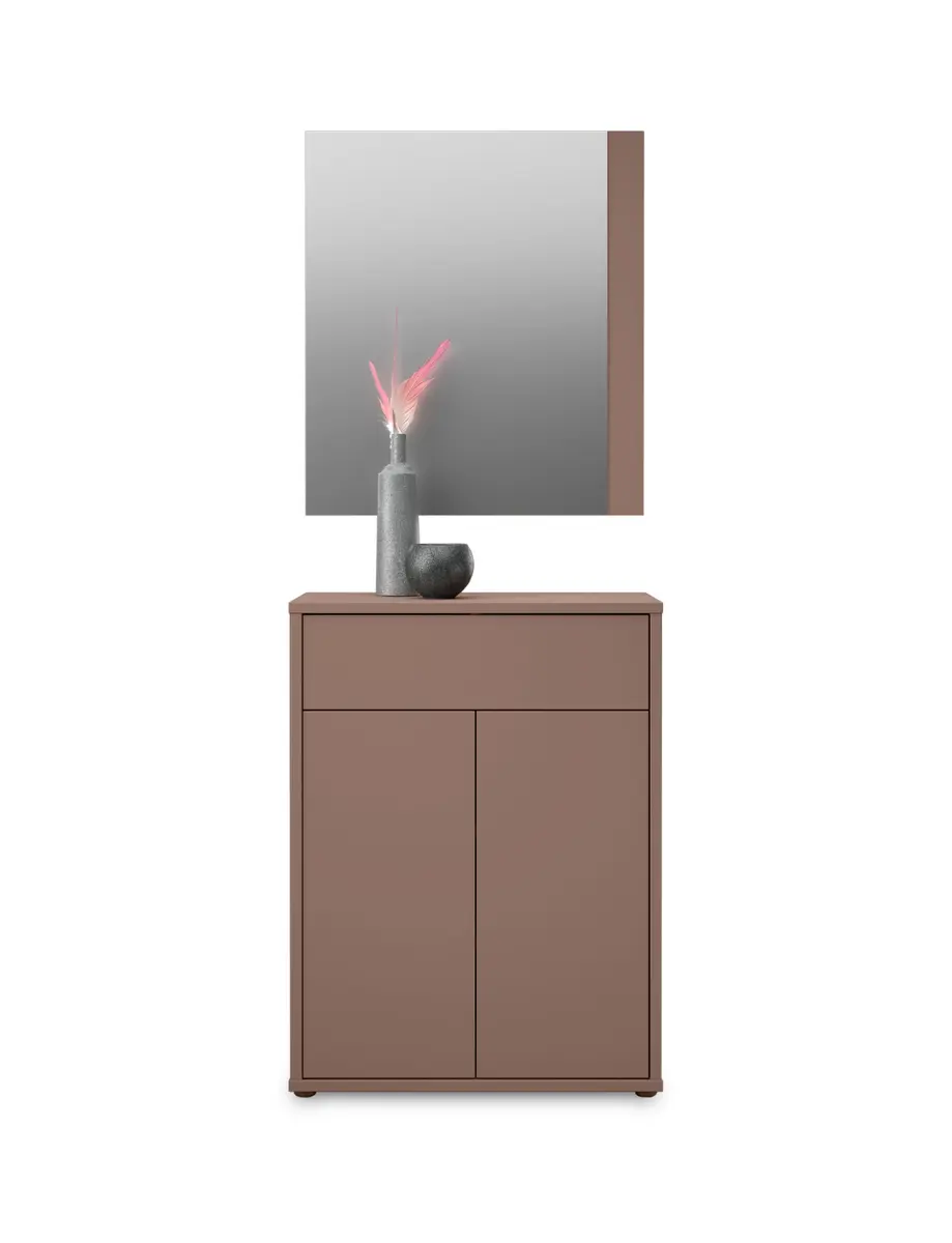 Kompaktgarderobe FAID- Terracotta