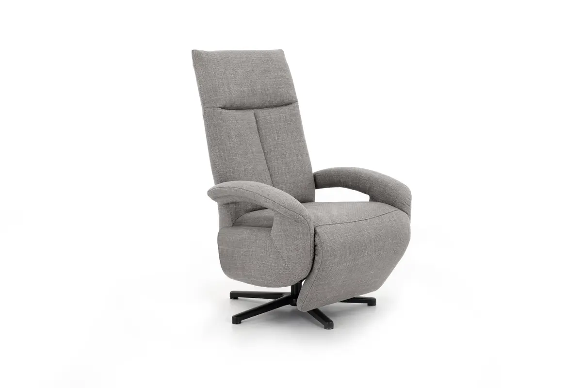 Fernsehsessel - Relaxfunktion, Stoff, Grau