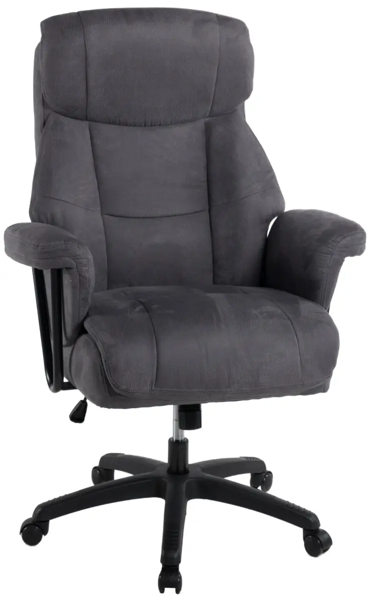 Drehstuhl - höhenverstellbar, Microfaser, Anthrazit