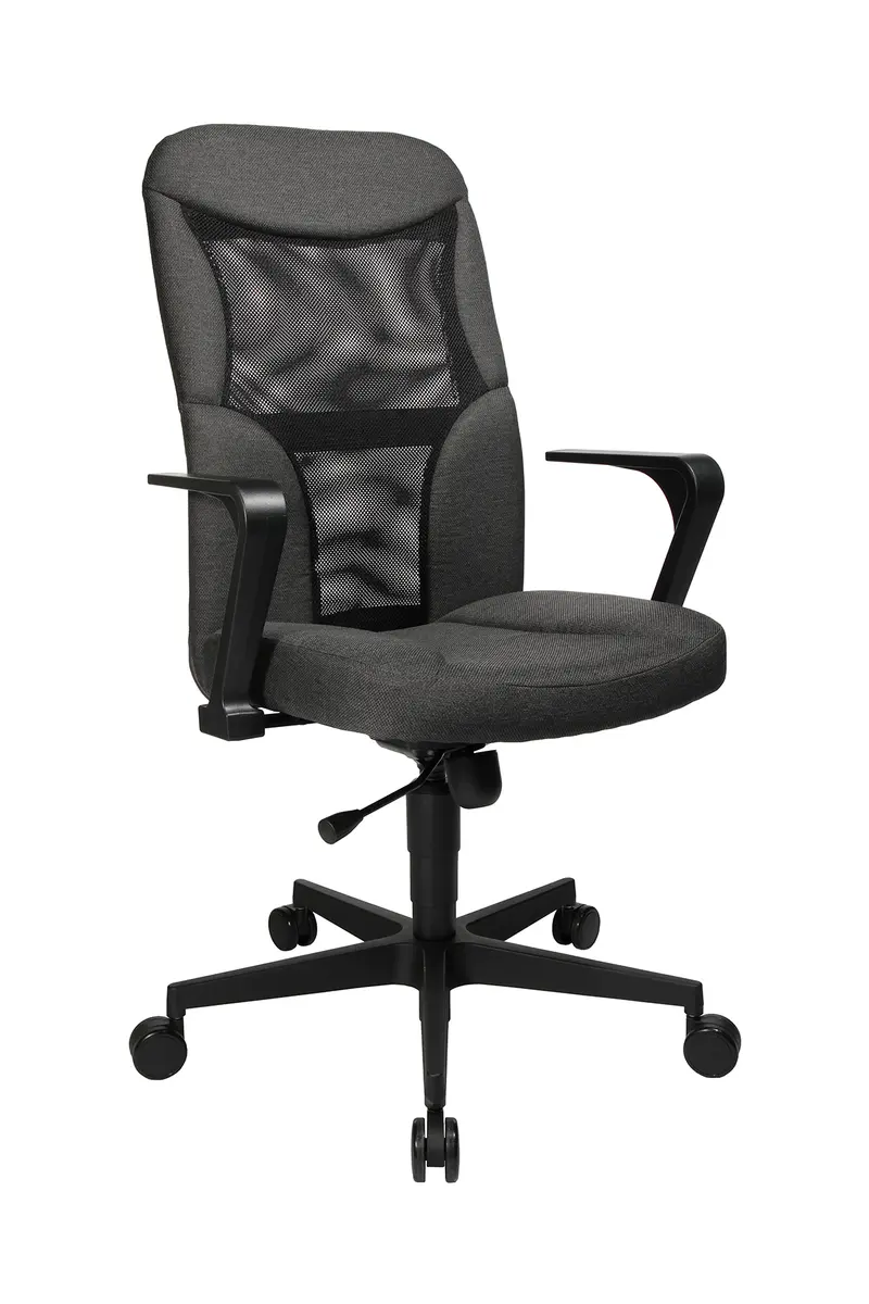 Chefsessel Director 80 - Stoff, Schwarz