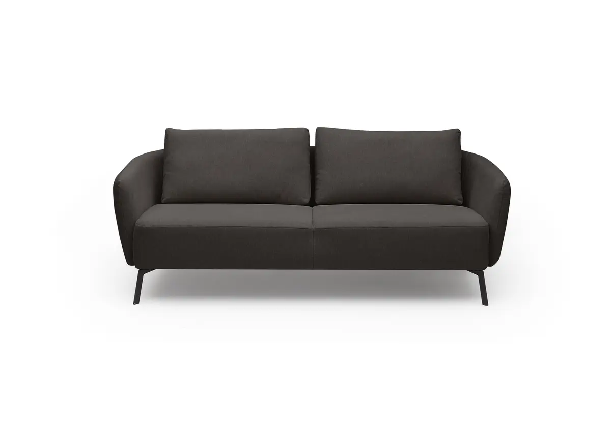 Sofa CARLLOTA - 3-Sitzer, Stoff, Espresso