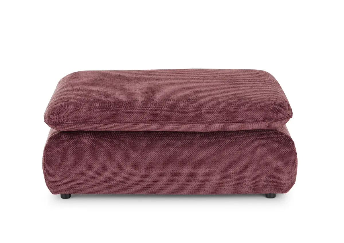 Hocker - Stoff, Bordeaux