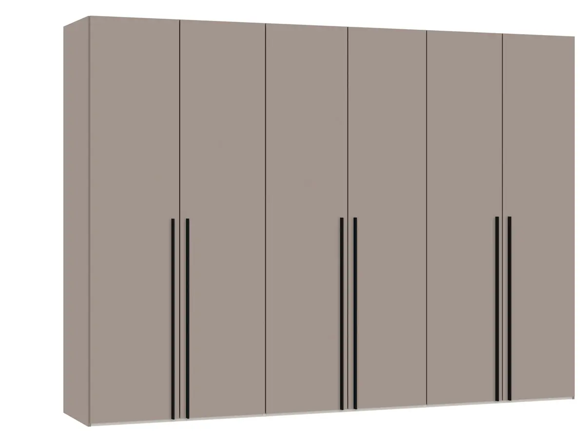 Drehtürenschrank JOIN IT- B ca. 303 cm,  Nougat