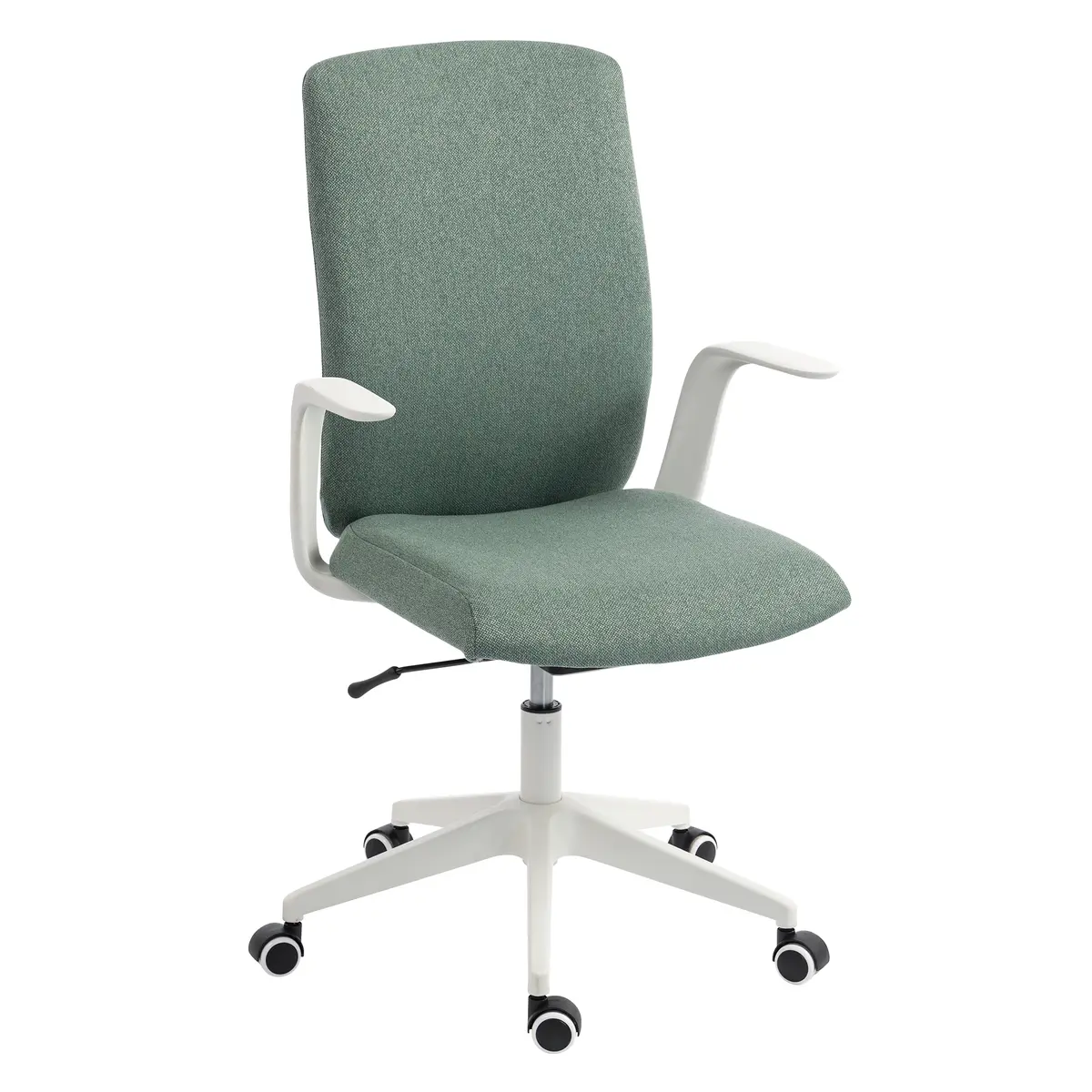 Drehstuhl - drehbar, höhenverstellbar, Webstoff, Grün