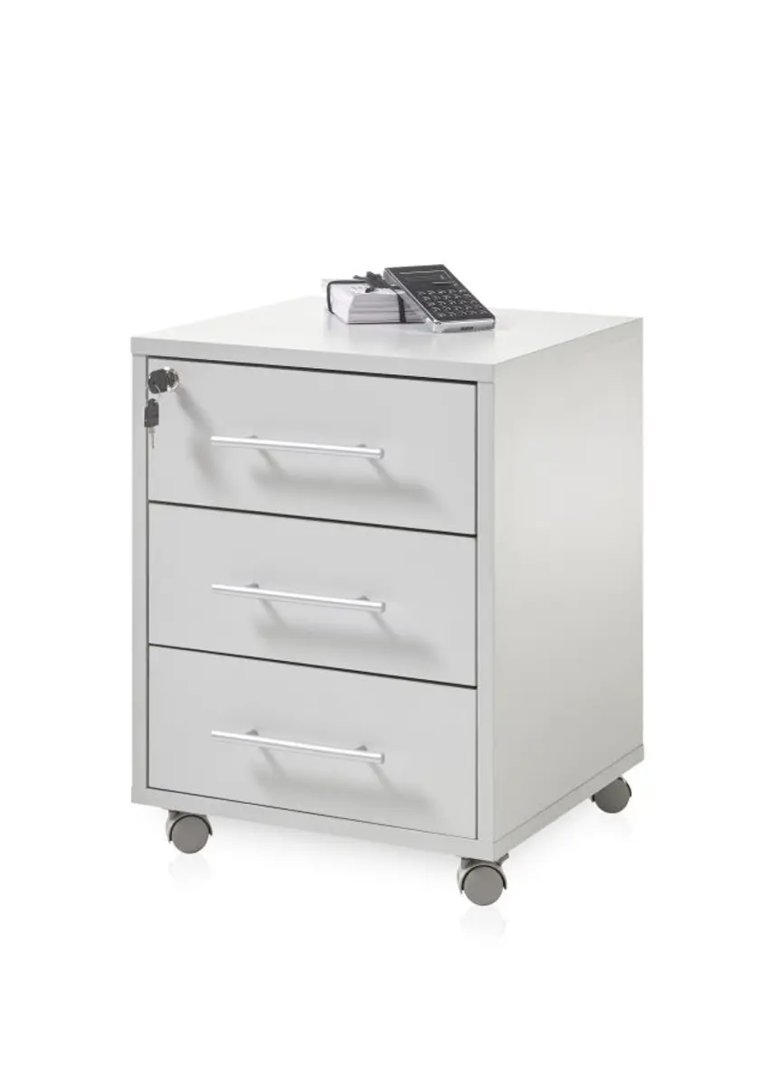 Rollcontainer- Hellgrau