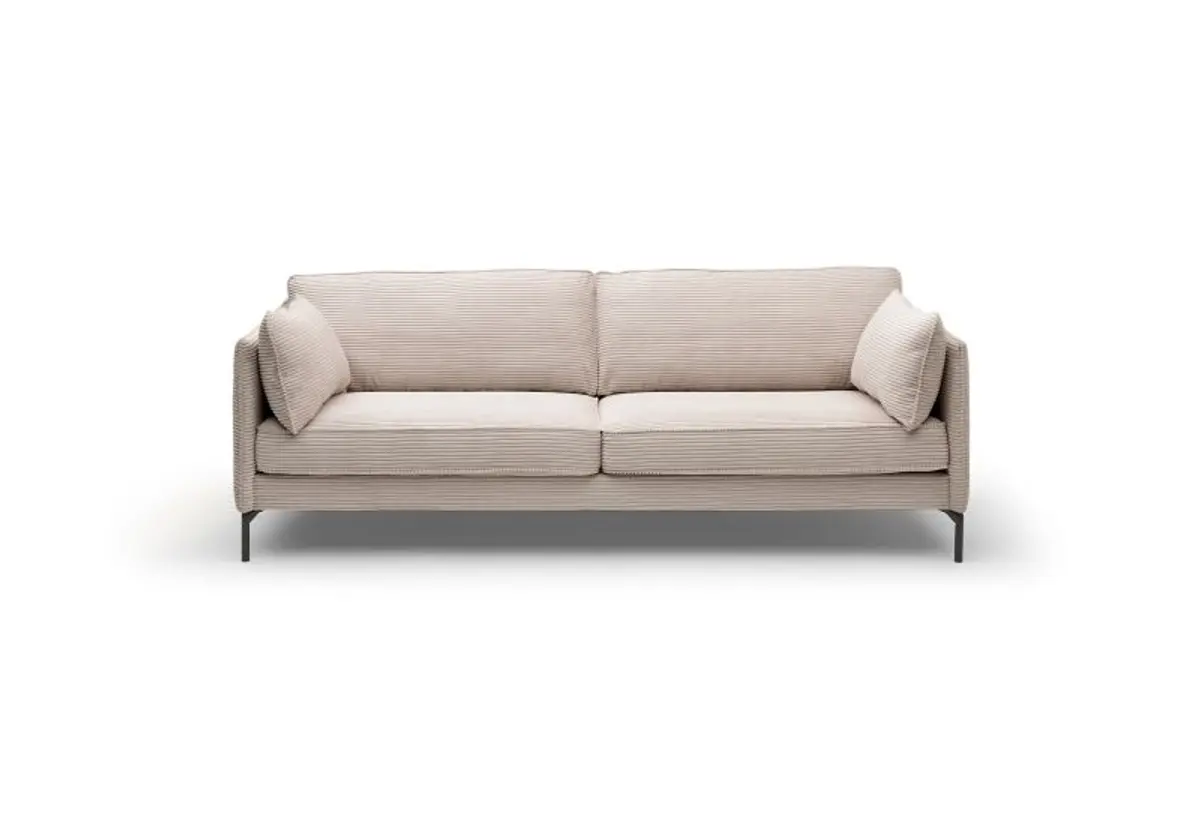 Sofa- 3,5-Sitzer, Stoff, Beige
