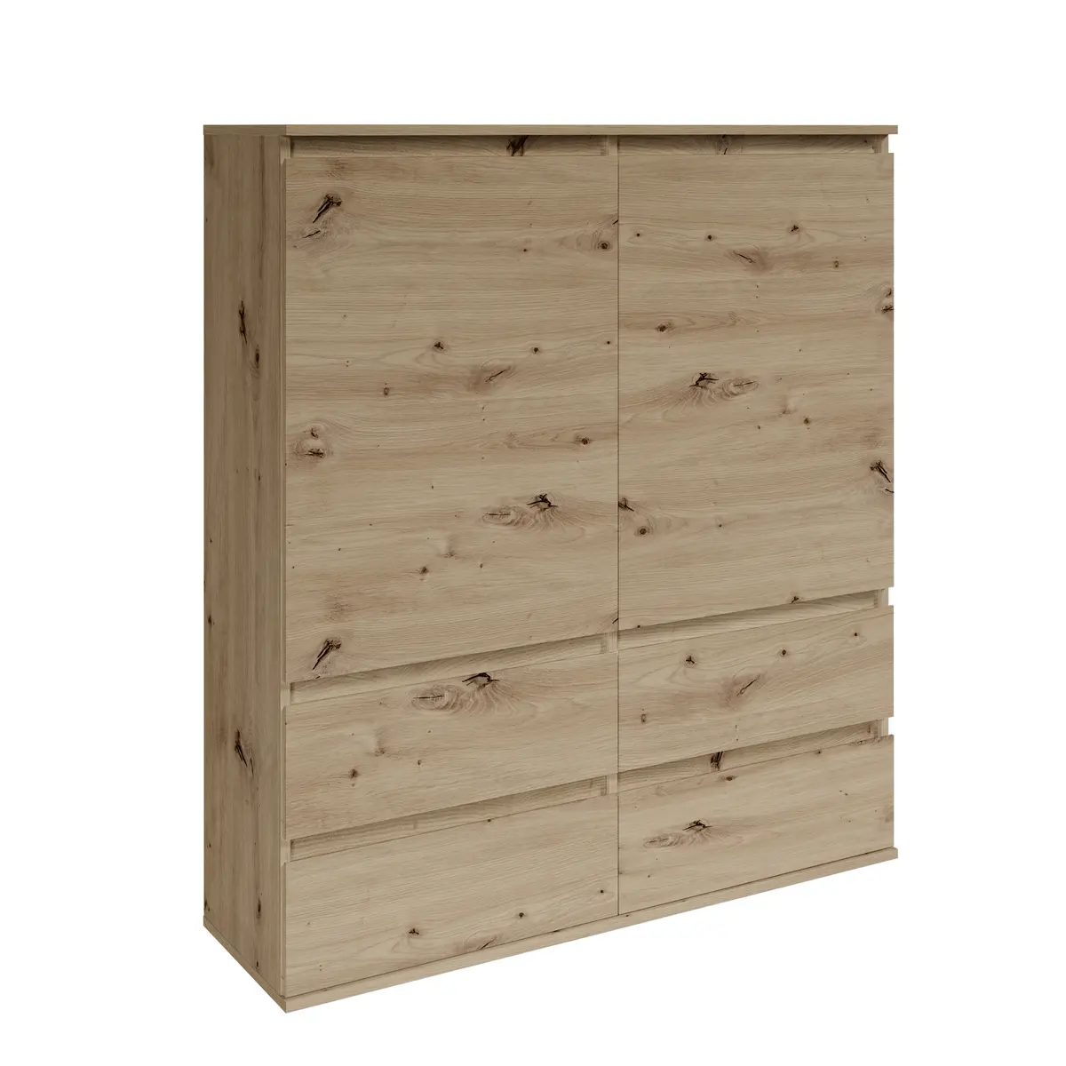 Highboard - B ca. 116 cm, Artisan Eiche Nachbildung