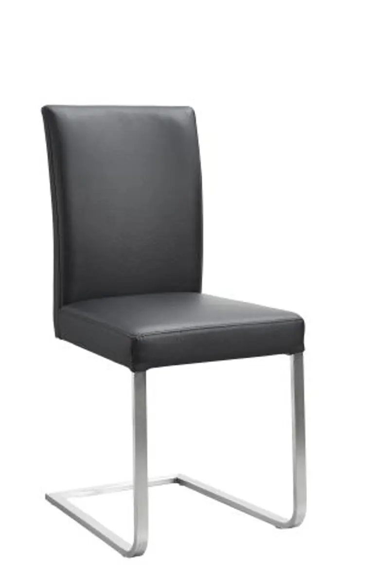 Freischwinger EM 8310 - Leder, Dunkelbraun