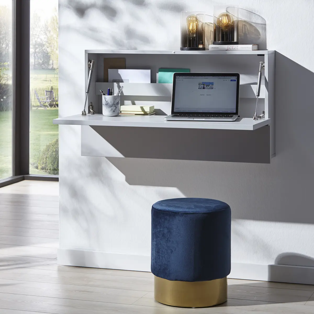 Hängeelement Parano - Lack, Silbergrau