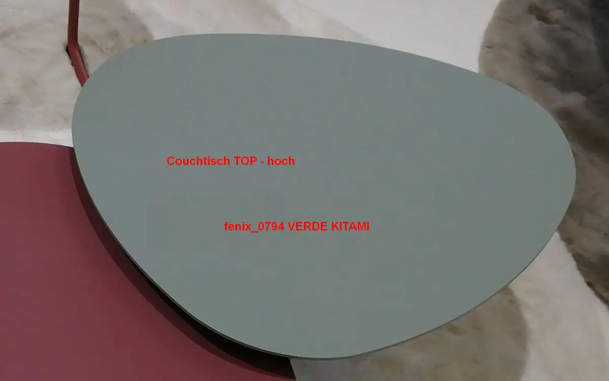 Couchtisch Fano - LBH ca. 67x60x43 cm, Fenix, Graugrün