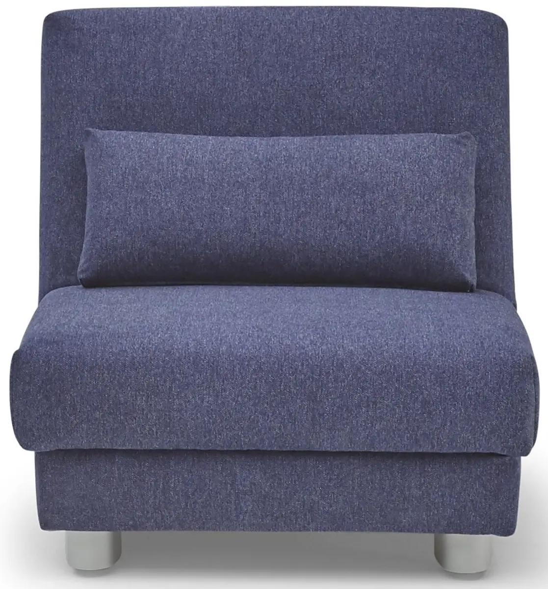 Funktionssessel EASY Optik A - 1-Sitzer, 80 cm inkl. Schlaffunktion, Stoff, Blau