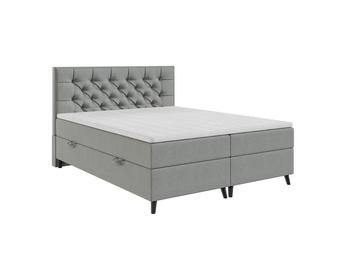 Boxbett- Liegefläche ca. 140x200 cm, Grau