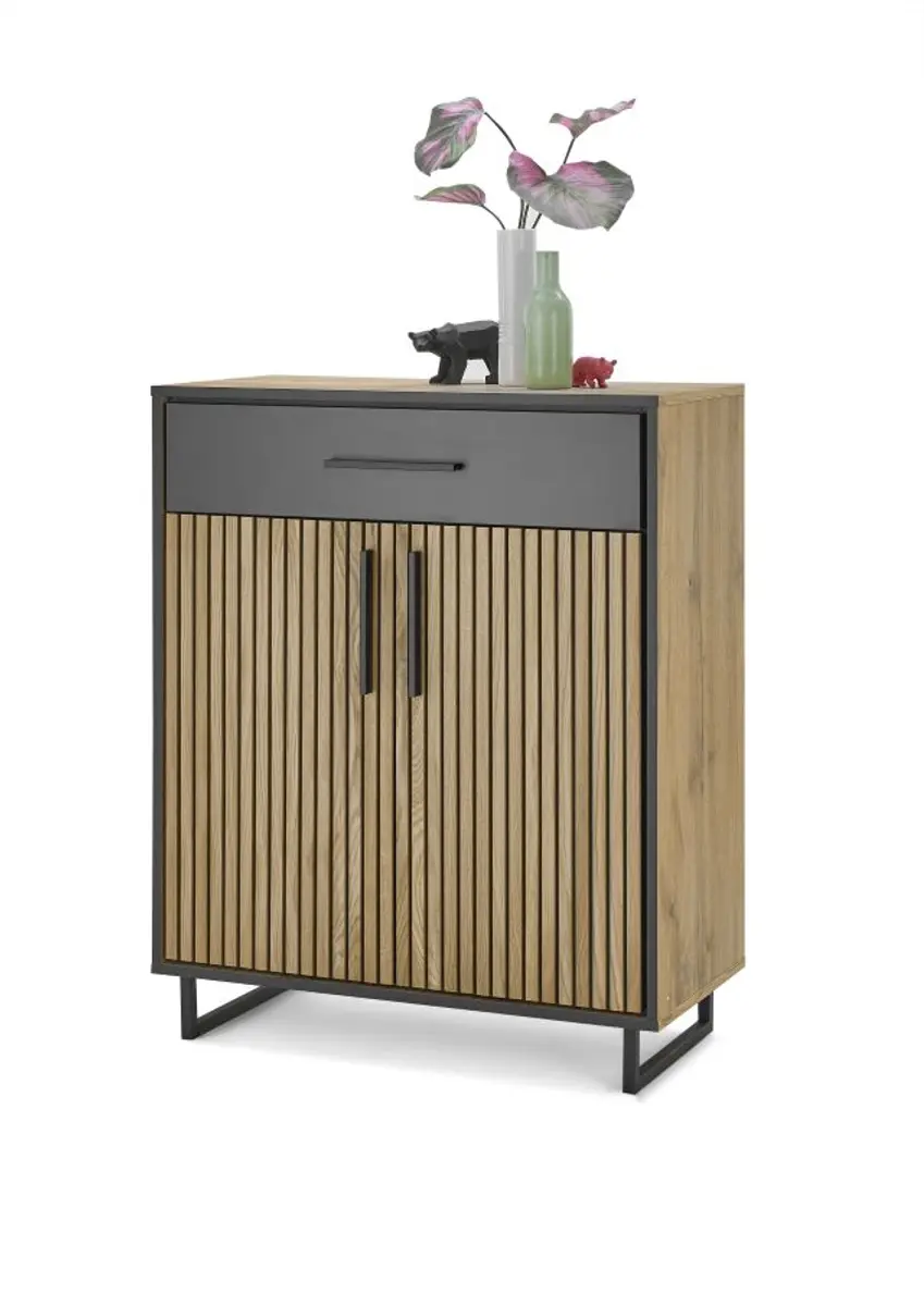 Schuhkommode- Eiche Dekor