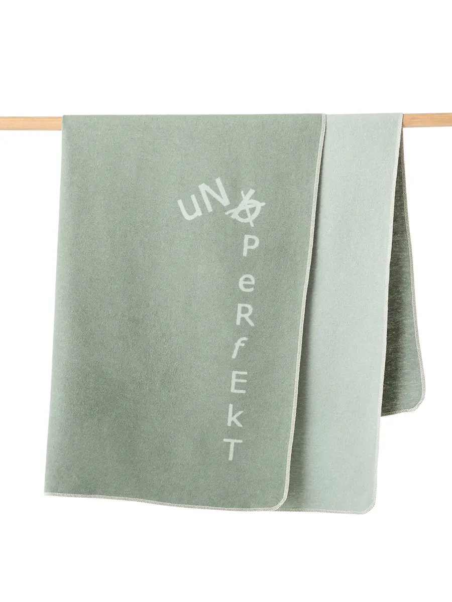 Plaid - Glasgrün, BL ca. 130x170 cm