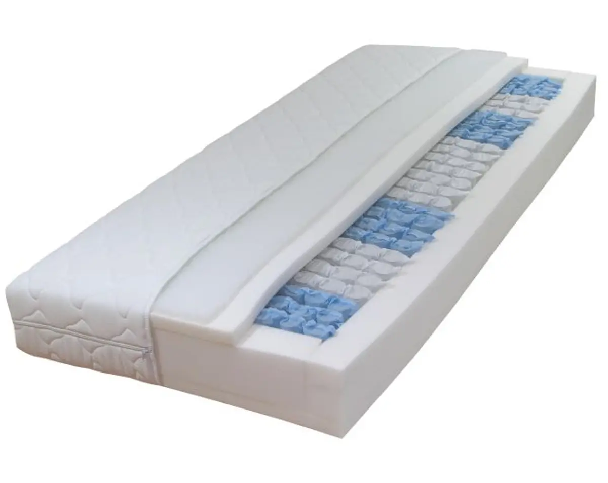 7 Zonen-Taschenfederkern-Matratze - Liegefläche ca. 140x200 cm
