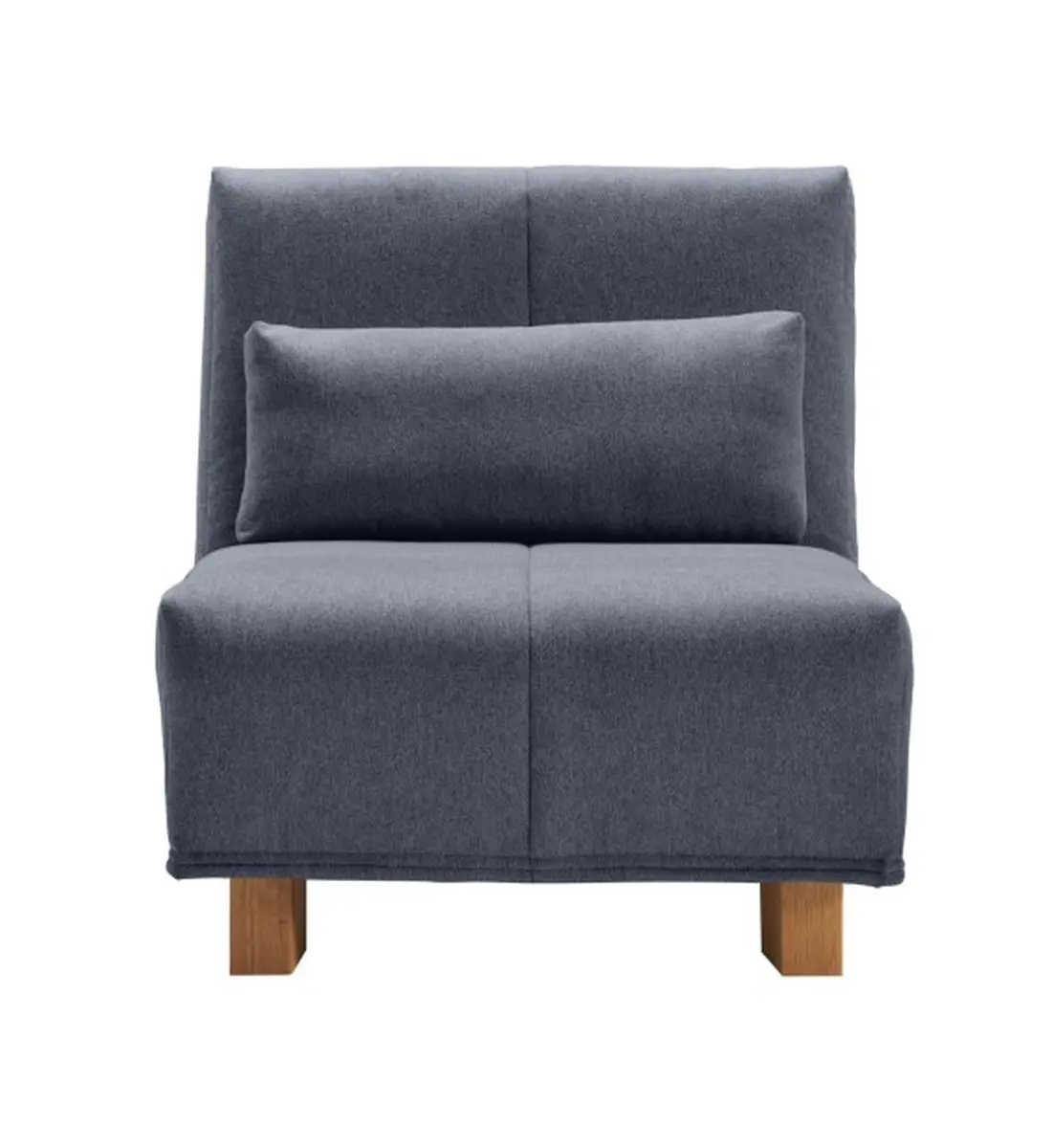 Funktionssessel EASY DELUXE - 1-Sitzer, 80 cm inkl. Schlaffunktion, Stoff Blau