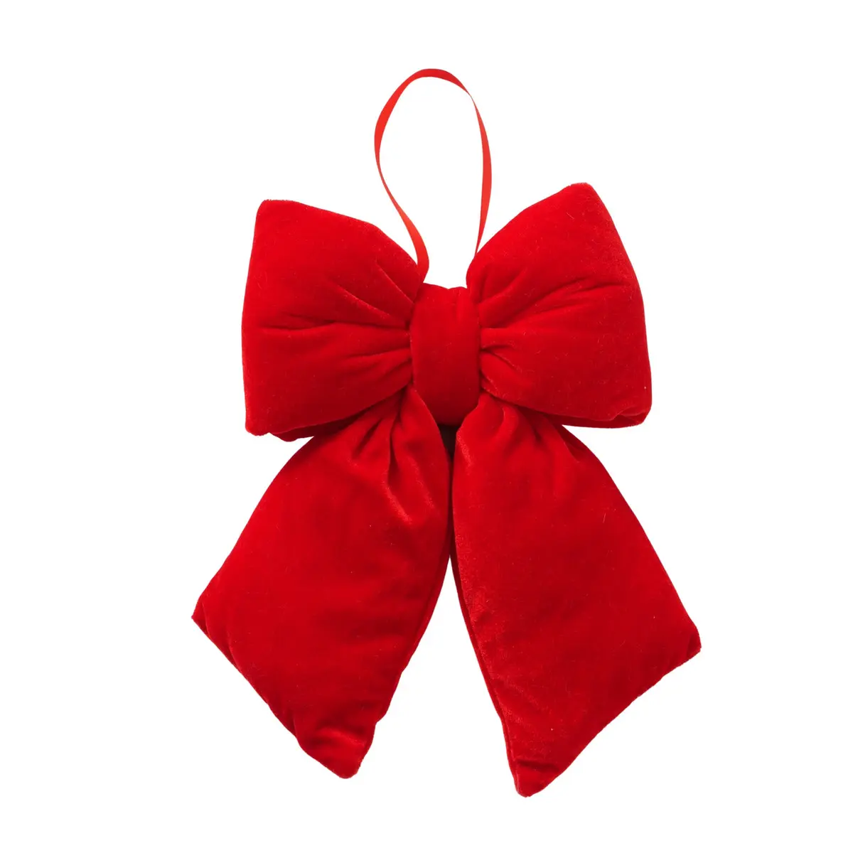 Dekoschleife - HL ca. 6,5x30 cm, Rot