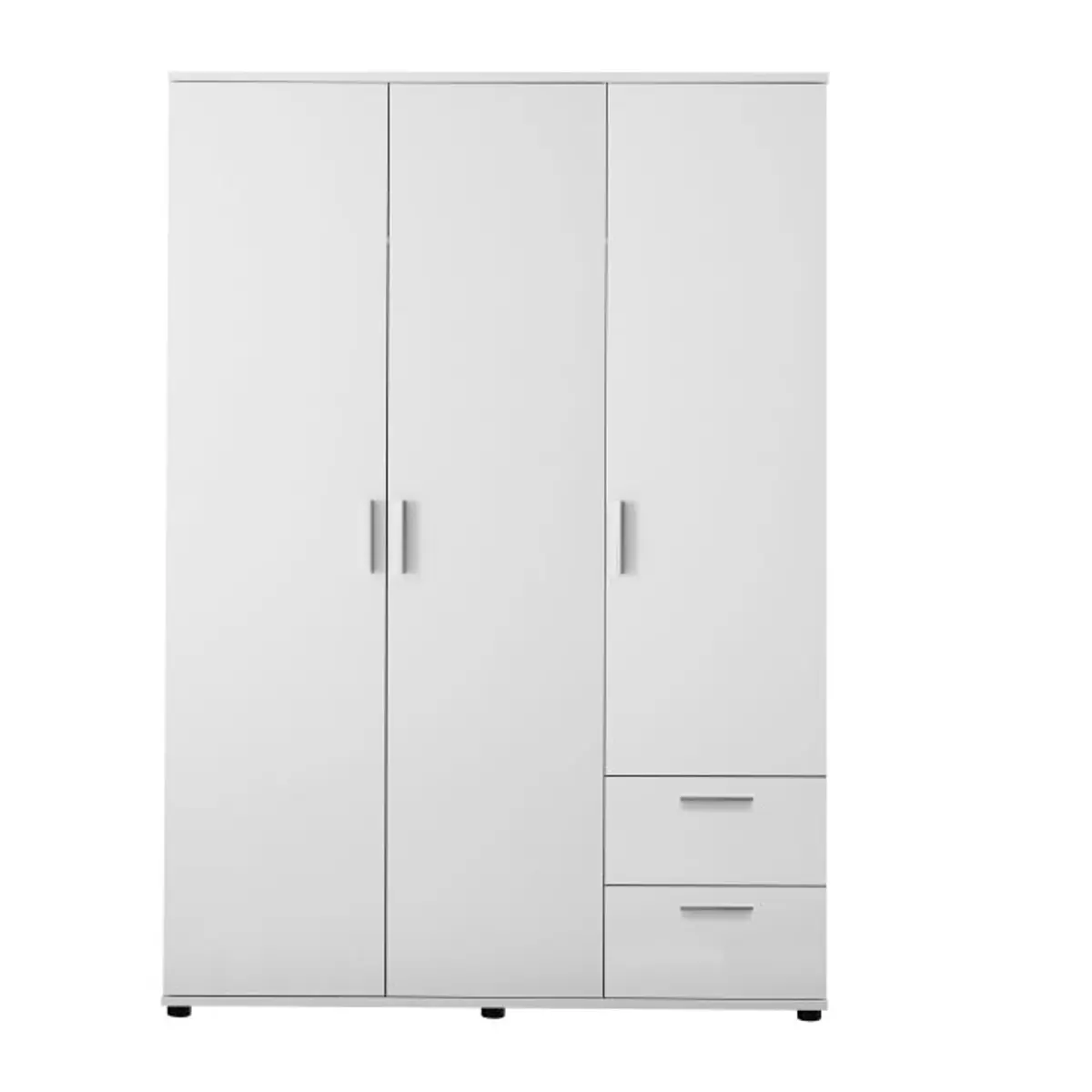 Kleiderschrank- B ca. 115 cm, Weiß