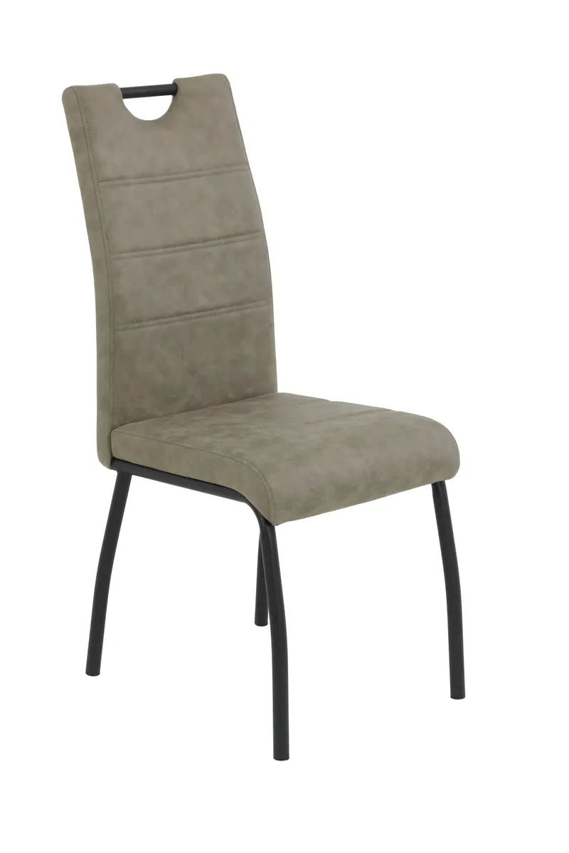 Stuhl - Microfaser, Vintage Schlamm