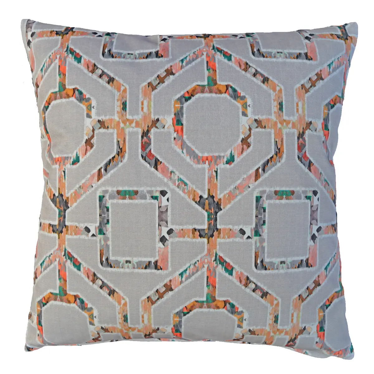 Deko-Kissen - LB ca. 45x45 cm, Silber