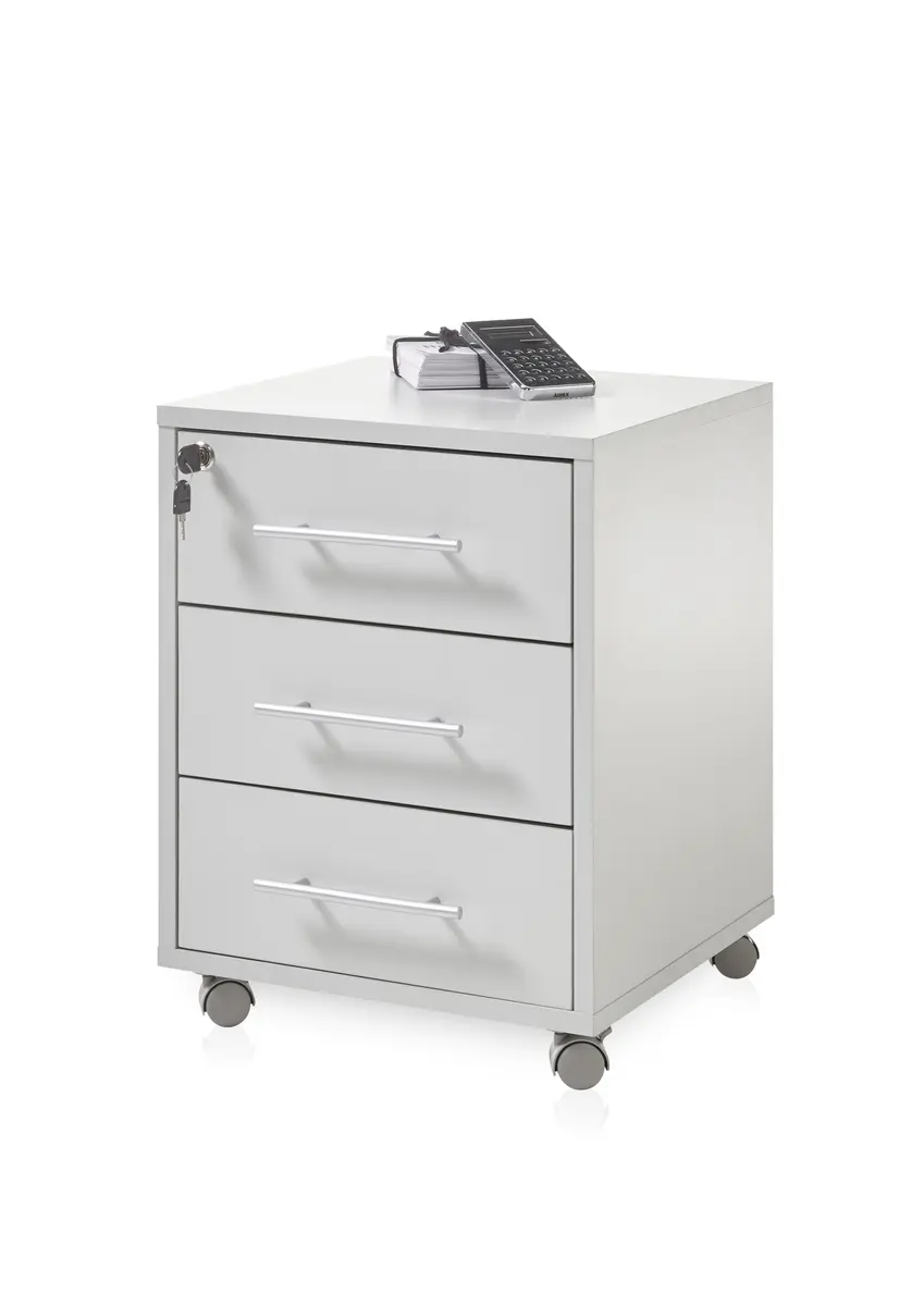 Rollcontainer- Hellgrau