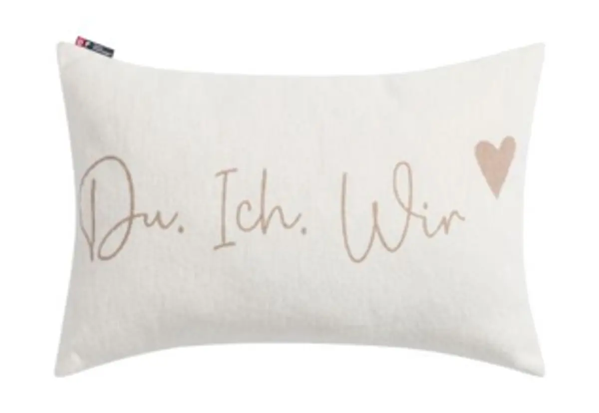 Kissenhülle - Rohweiß, BL ca. 60x40 cm