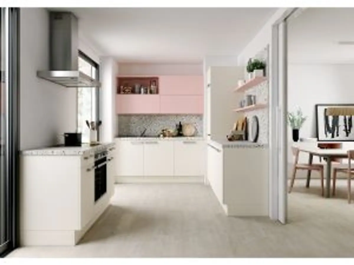 U-Küche 50.100 9 520, Magnolia