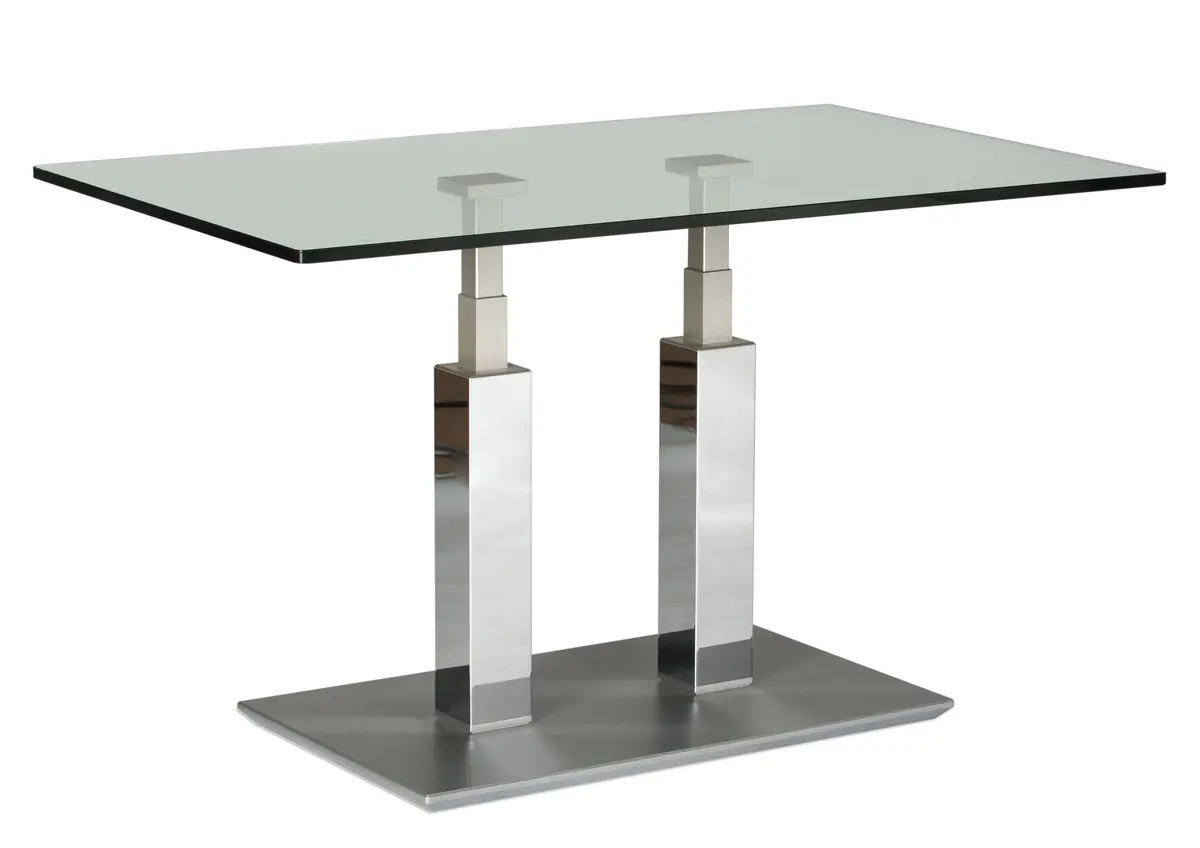 Couchtisch - LBH ca. 110x70x46 cm, Glas
