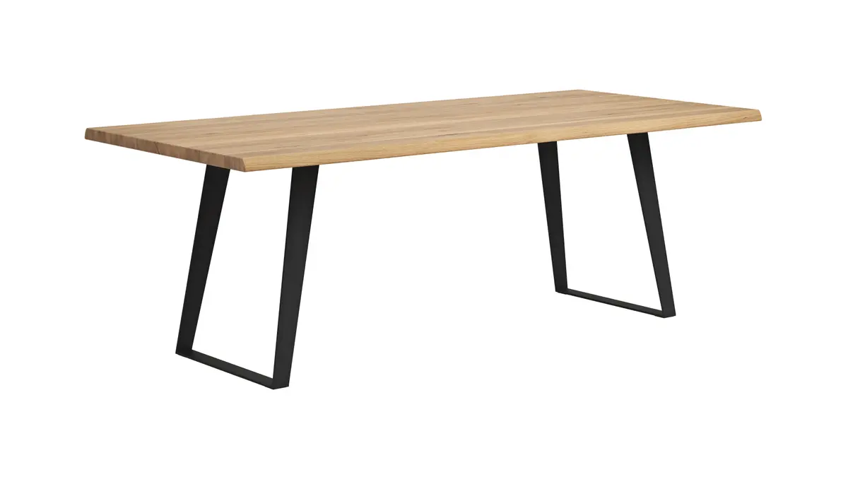 Esstisch Talara Lina - LB ca. 220x100 cm, Wildeiche Natur