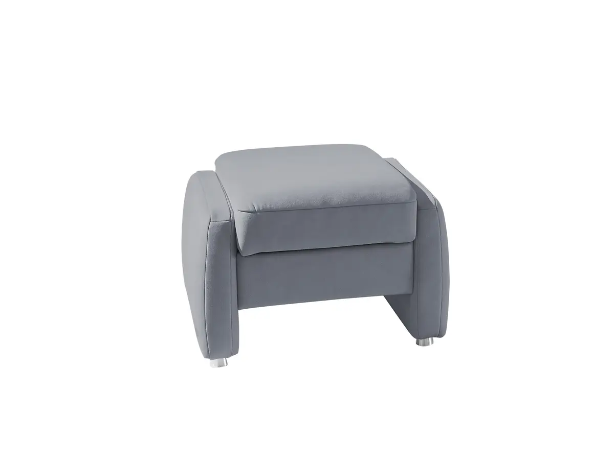 Hocker EM Sanna - Stoff, Blau
