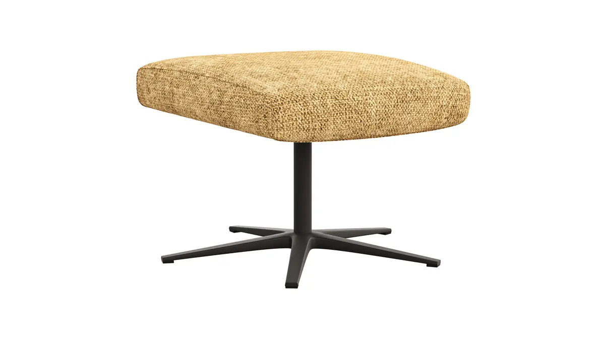 Hocker Noto Relax II - Stoff, Senfgelb