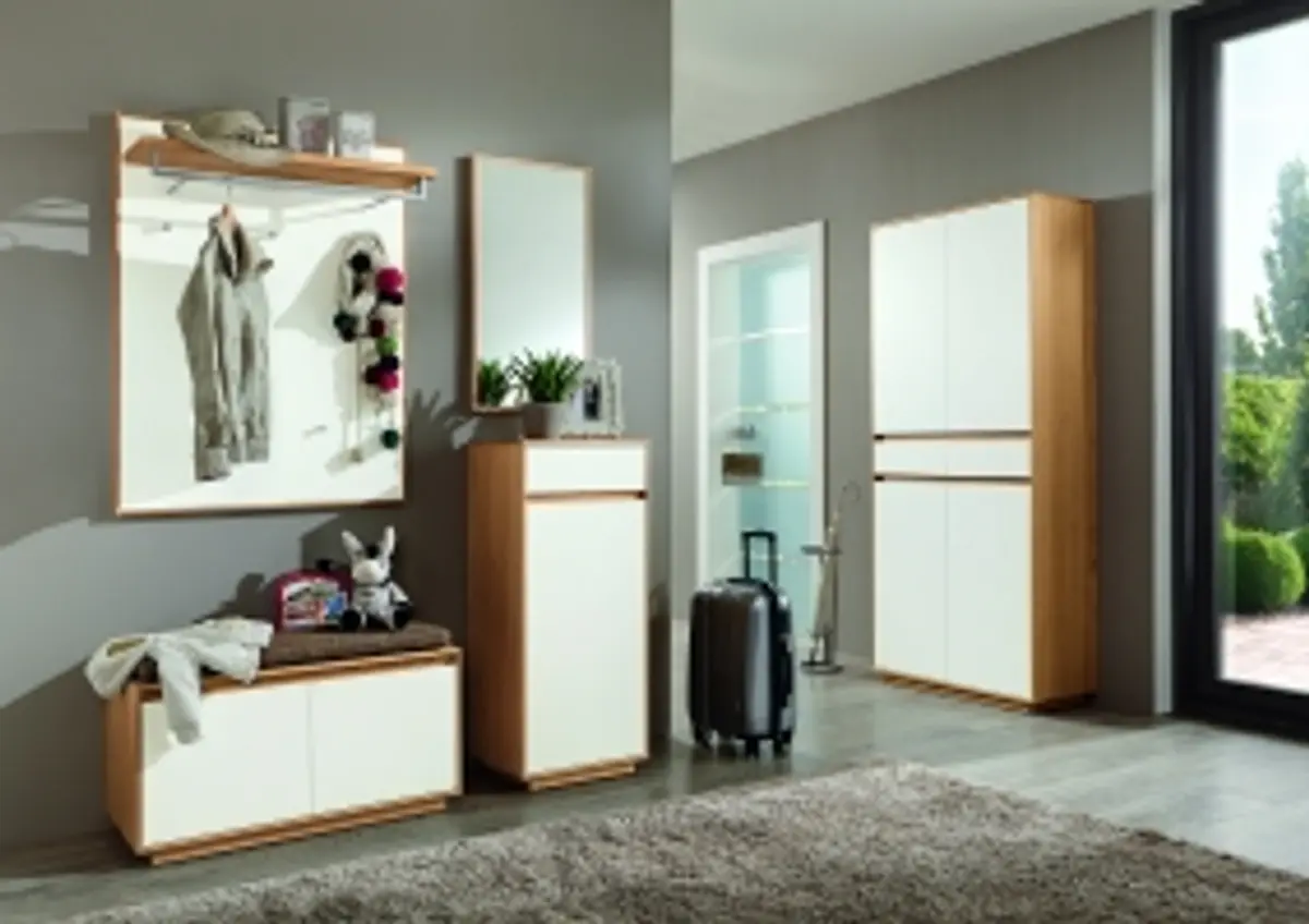 V 100 Garderobe - Eiche bianco 