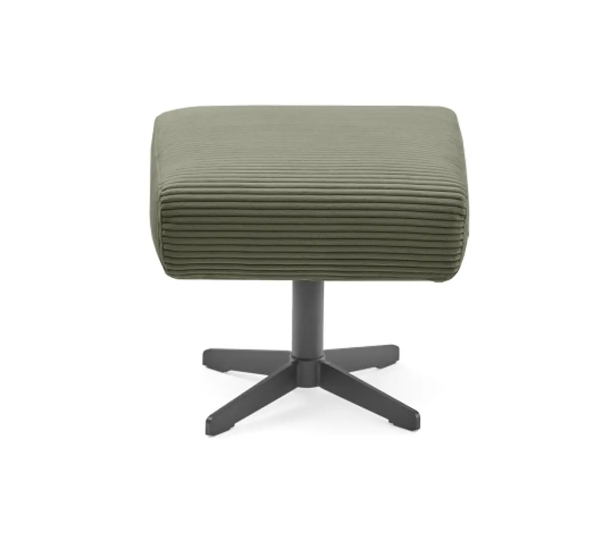 Hocker EILA - Stoff, Olive