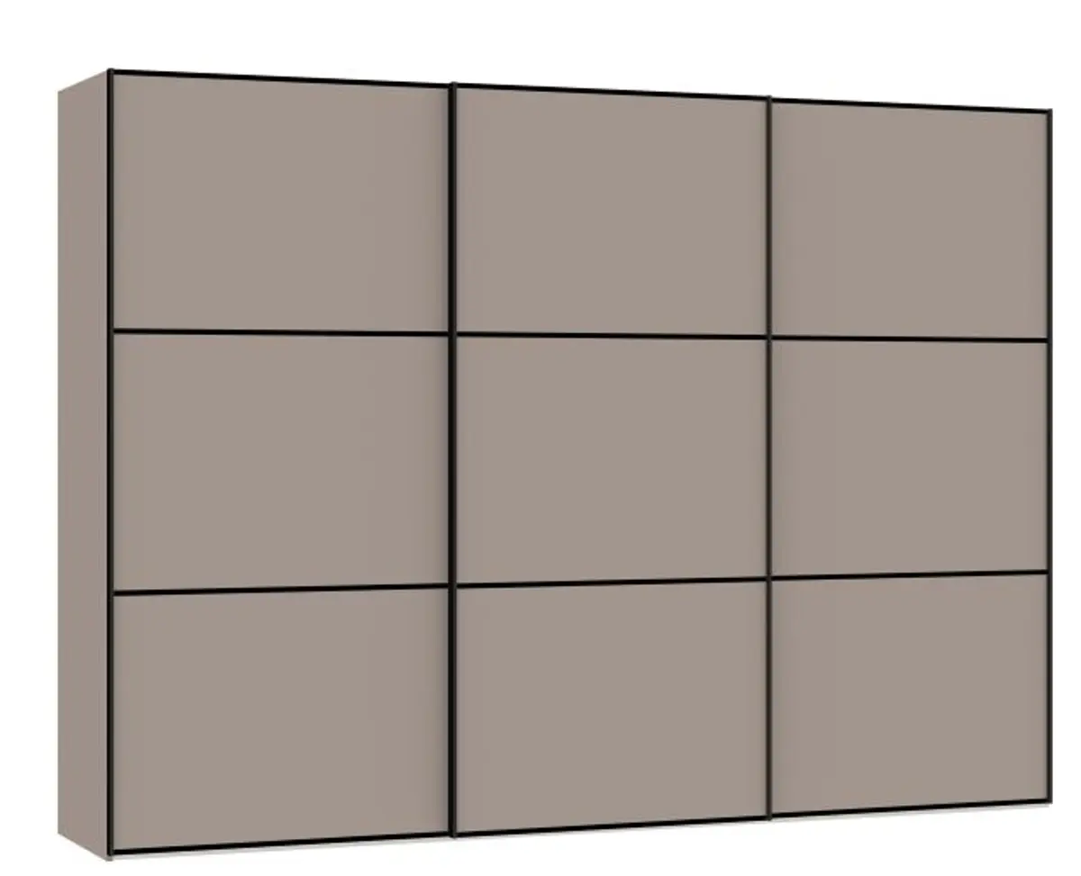 Schwebetürenschrank JOIN IT- B ca. 303 cm, Nougat