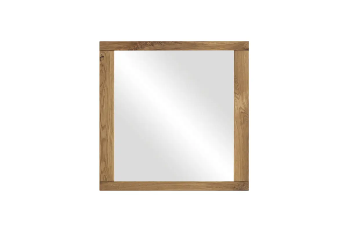 Wandspiegel- B ca. 80 cm, Eiche, Massiv