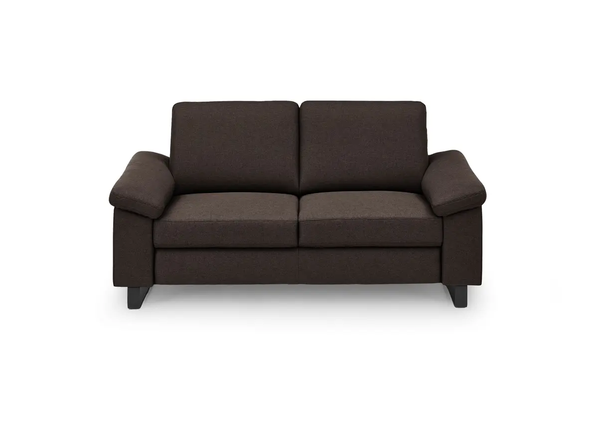 Sofa CALM PLUS 2.0 - 2,5-Sitzer, Stoff, Dunkelbraun